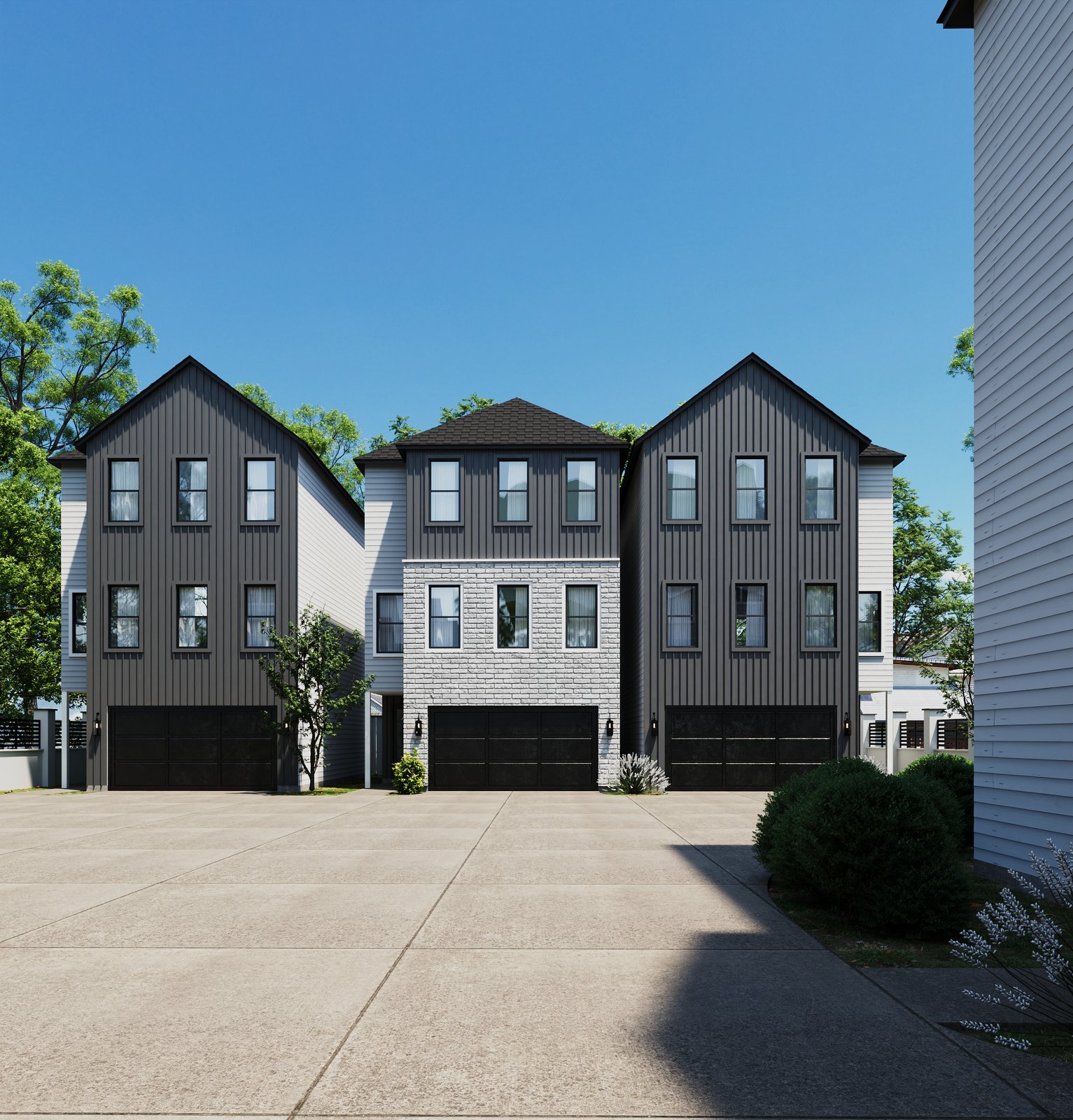 Pennek Meadows Houston home render